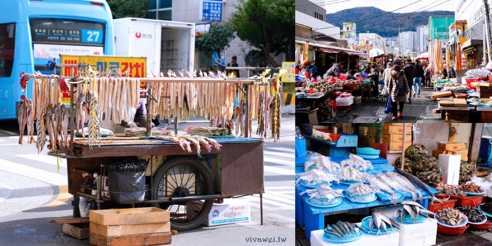 韓國釜山美食｜『札嘎其海鮮市場攻略』100號攤位～帝王蟹價格公開～中文阿珠媽帶位＋料理費＋真實心得分享！