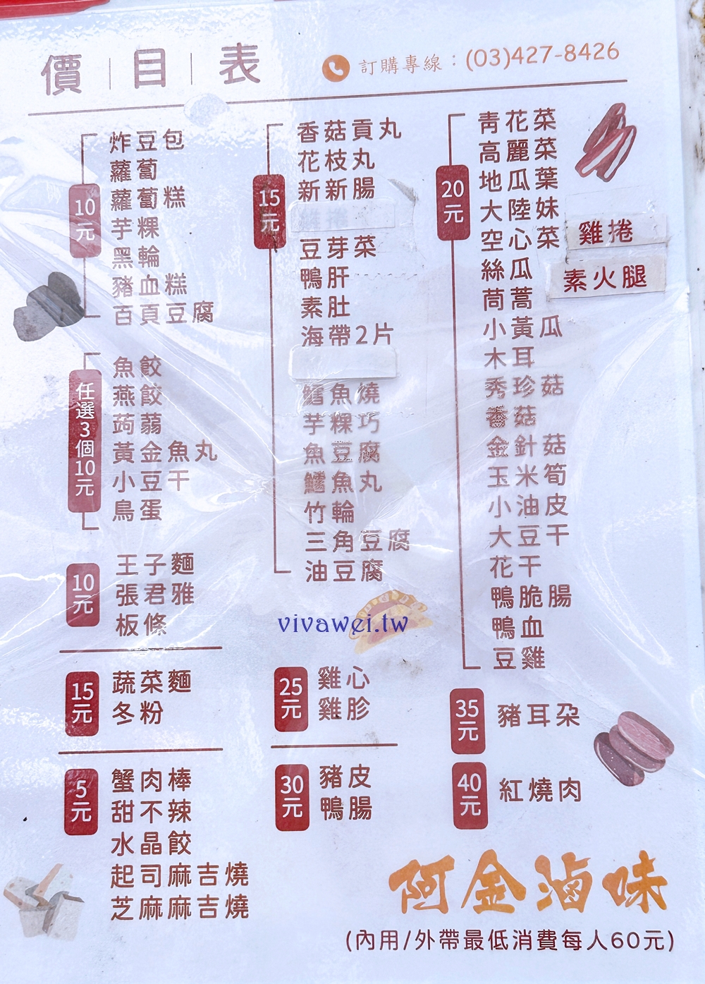 桃園中壢美食｜『阿金港式滷味』中壢車站周邊高CP值好吃滷味推薦~內用享酸梅湯無限暢飲!