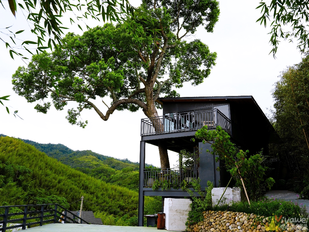 苗栗銅鑼美食｜『紫鳶山城-覓境莊園』超美玻璃屋餐廳~低消只要150元的秘境景觀餐廳！