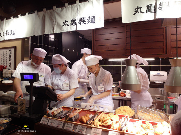 丸龜製麵：台灣第一號店在信義新光A8－日本正宗烏龍麵『丸龜製麵』