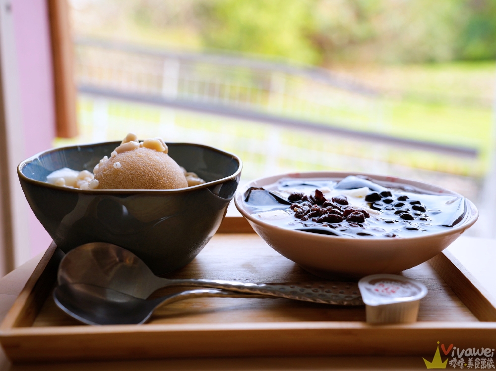 桃園中壢美食｜『溪川豆花』新勢公園老街溪旁的豆花及嫩仙草甜品～只要50元銅板價！