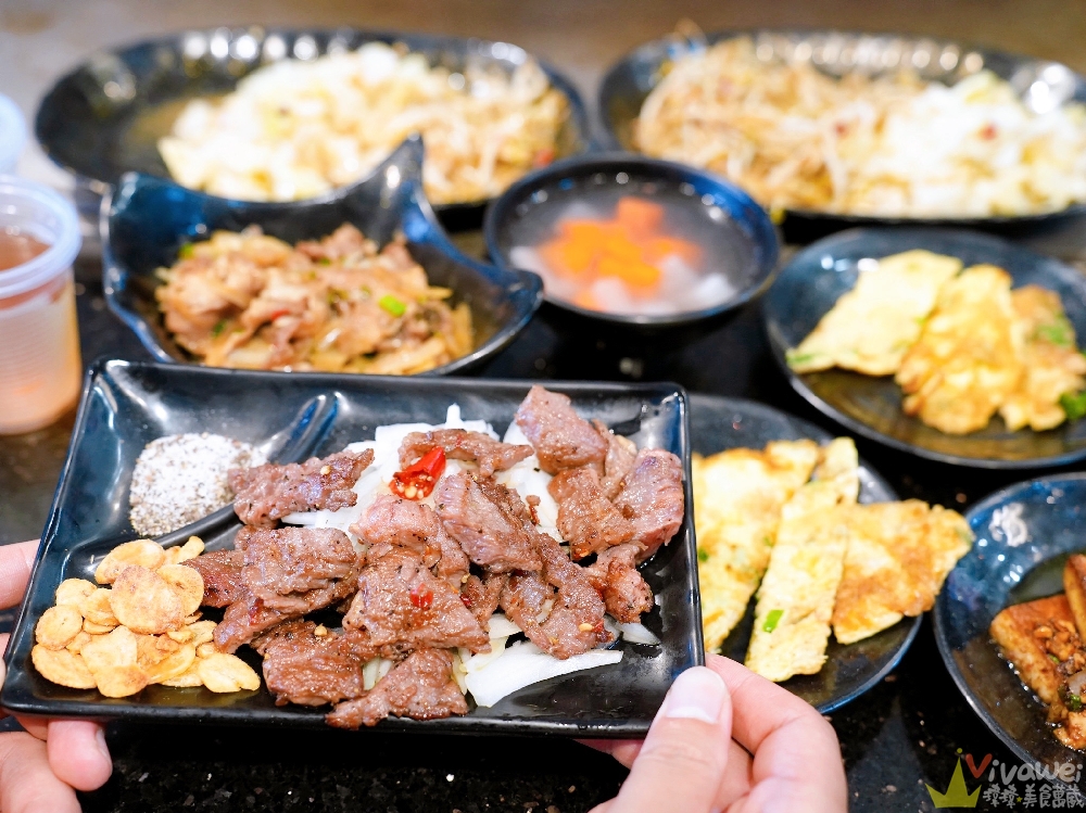 桃園中壢美食｜『紅品鐵板燒』健行科大週邊的平價鐵板燒～包手師傅親自料理～內用免費續菜&湯品及飲料喝到飽！