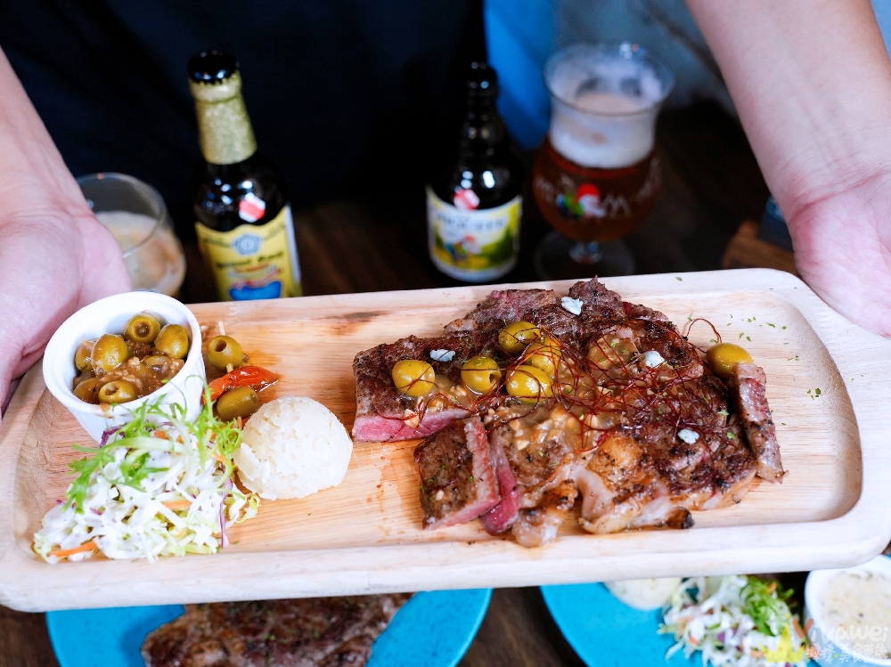 台北大安美食｜『ABV Bar & Kitchen美式餐酒館-台北敦化店 』台北牛排挑哪間好? 美式烤肉×原木燻牛排佐300多款精釀啤酒！