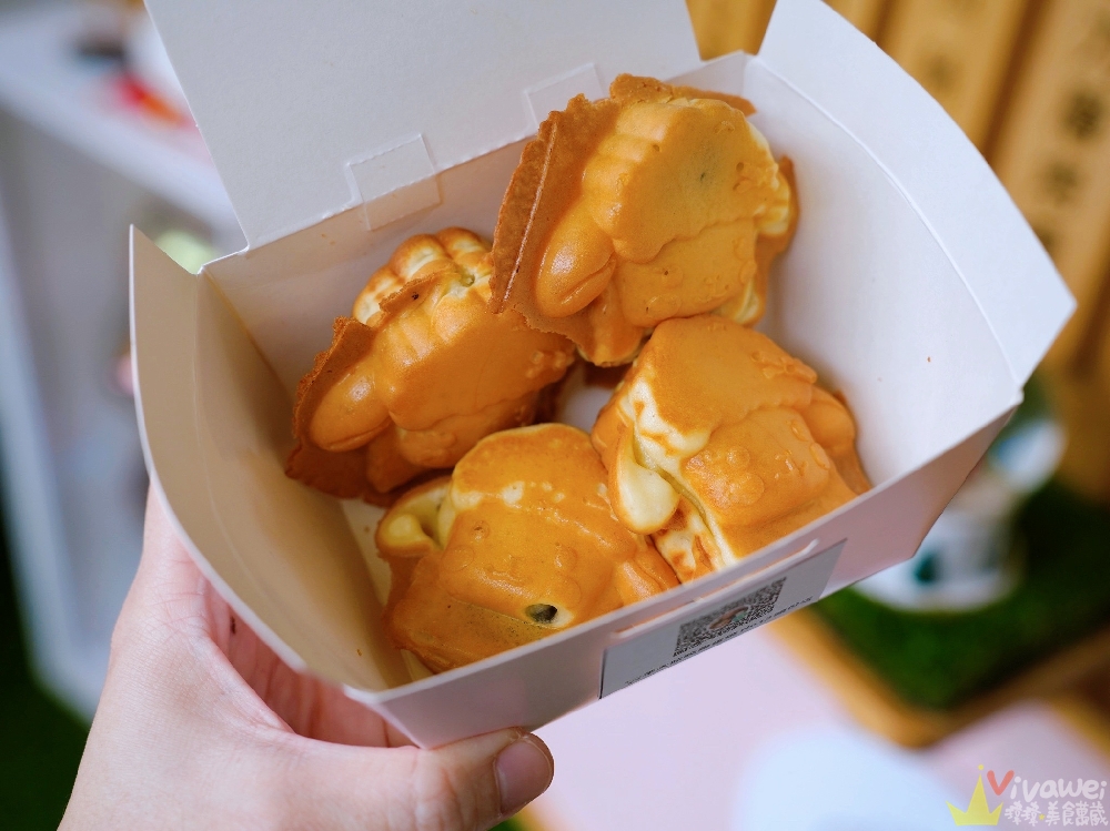 苗栗頭份美食｜『羊太咬咬 創意雞蛋燒』平日限定的療癒系下午茶！黑糖麻糬爆餡+香菜皮蛋創意口味雞蛋糕！