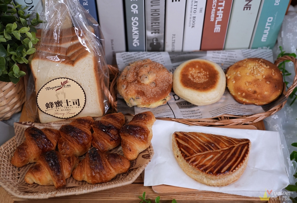 桃園蘆竹美食｜『野上麵包坊』生意超好的在地知名烘焙坊～由日本師傅經營的老字號麵包坊！