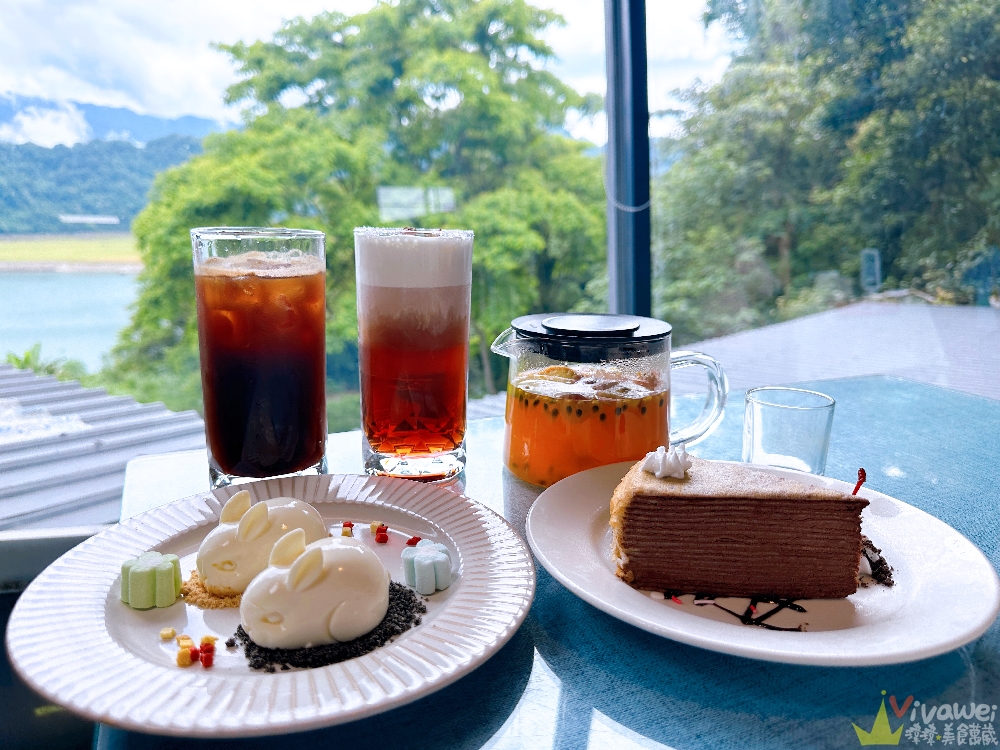 桃園大溪美食｜『環湖咖啡好食』眺望石門水庫的景觀餐廳！坐擁絕美湖景！