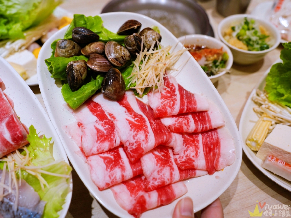 桃園中壢美食｜『錢都日式涮涮鍋-中壢新生店』平日限定經濟雙拼海陸鍋超划算~自助吧飲料,甜湯,冰沙,冰淇淋吃到飽！