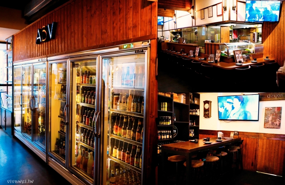 台北中山美食｜『ABV日式居酒館-台北中山店』最具話題性的稻草燒盛合！還有大阪燒,廣島燒,串燒等日式美食~搭配300多款精釀啤酒~小酌小聚的深夜美食首選！