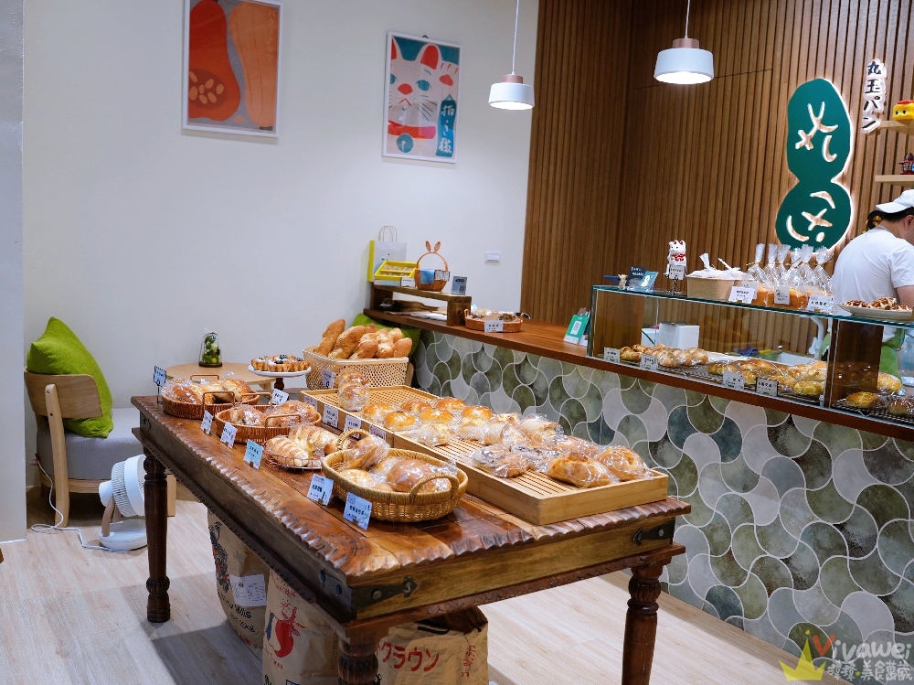桃園八德美食｜『丸玉パン屋』藏身在住宅區的好吃日式麵包店！推薦鹹甜平衡的波羅叉燒&紮實又濃甜的烤地瓜法國！
