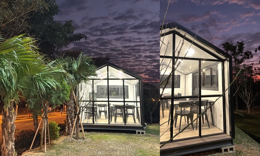 苗栗後龍美食｜『烏色咖啡-高鐵旗艦店』全新開幕！帶有客家元素的黑色質感系餐廳！有正餐料理及後龍店限定的雞蛋糕！