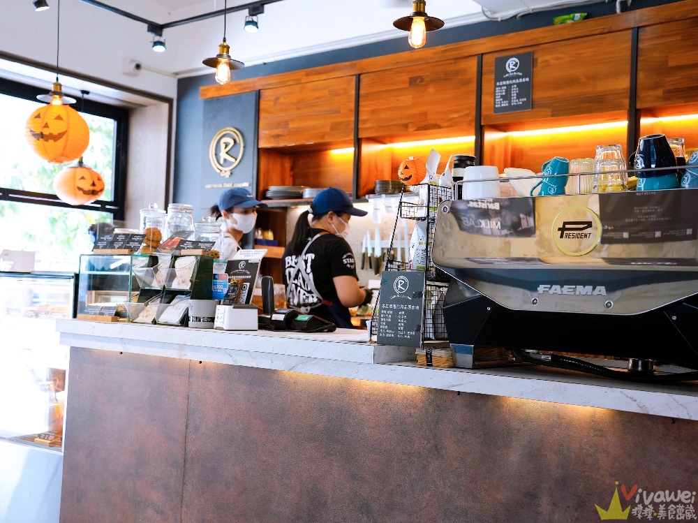 台北中山美食｜『CafféRue Dazhi 路口加啡 大直店』大直高CP值輕食早午餐！平價的現做餐點及飲品！