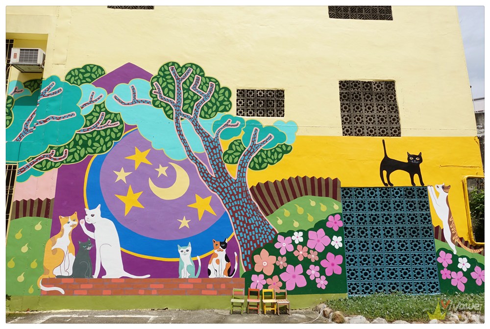 台南旅遊景點｜『銀同社區』隱藏在巷弄內的超可愛彩繪塗鴉外拍聖地！(台南中西區)