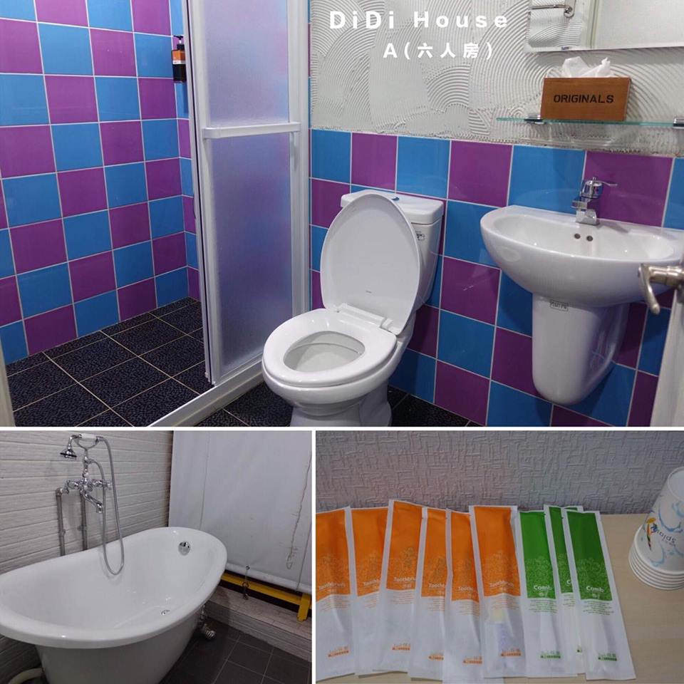 台南北區住宿｜『DiDi House』1000元出頭就能入住,每個房間都有浴缸,提供汽車停車空間！