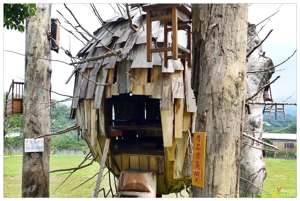 新竹寶山旅遊景點｜『種子星球來作客』Instagram熱門打卡點！用漂流木和廢棄家具打造出的地景藝術！