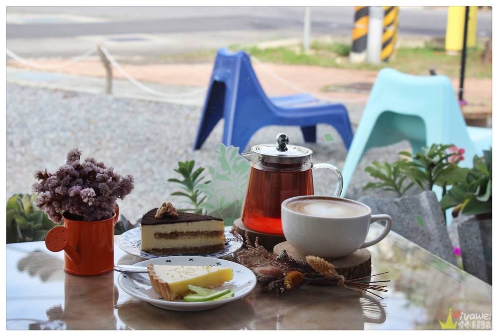 苗栗市美食｜『David House』隱藏版繽紛貨物屋-溫馨舒適的下午茶咖啡廳選擇!