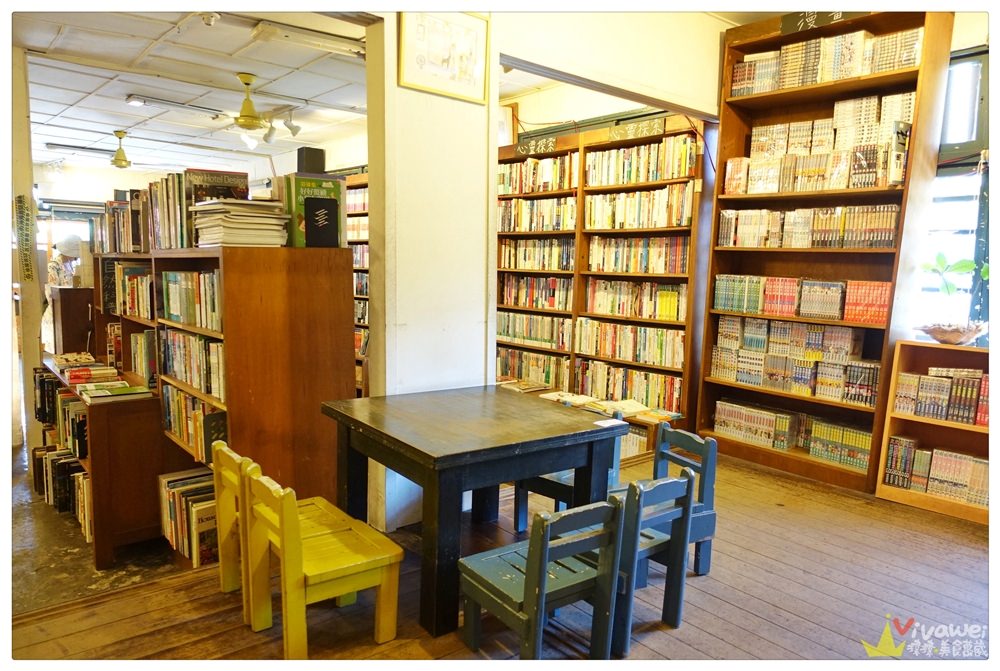 花蓮市旅遊景點｜『時光二手書店』在舊書堆中挖寶-還有供應輕食和咖啡!