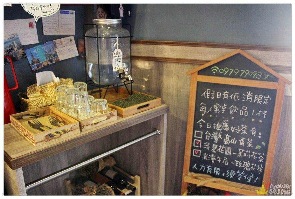 苗栗市美食｜『mini KUMO』溫馨小巧的美味下午茶咖啡廳(推薦鬆餅/吐司拼盤)