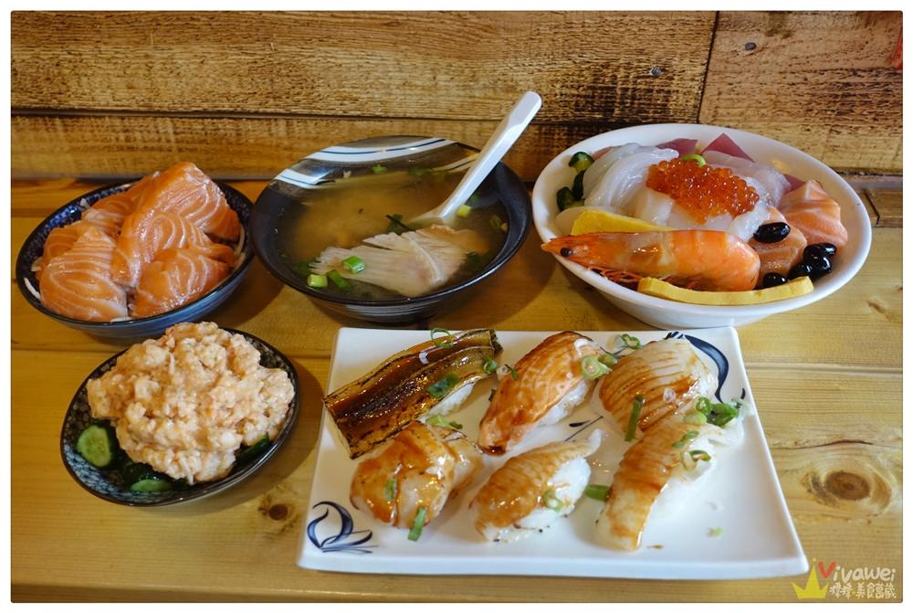 苗栗頭份美食｜『大漁壽司生魚片』頭份黃昏市場內的立吞壽司-食材新鮮的日本料理!