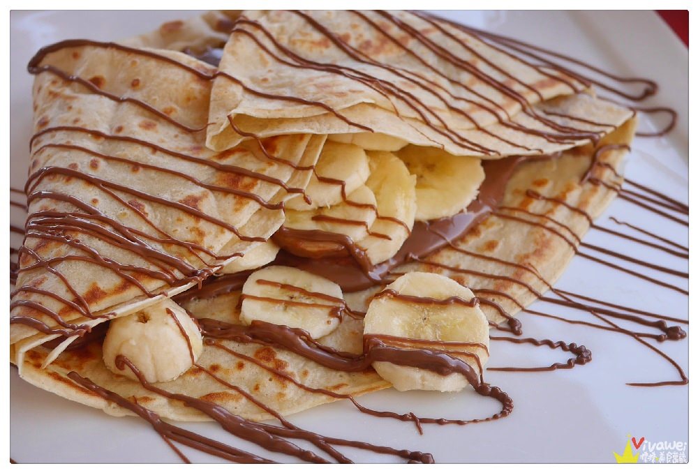 希臘納克索斯美食｜『Cafe Lotto』Naxos豐盛的早午餐拼盤&香蕉巧克力可麗餅!