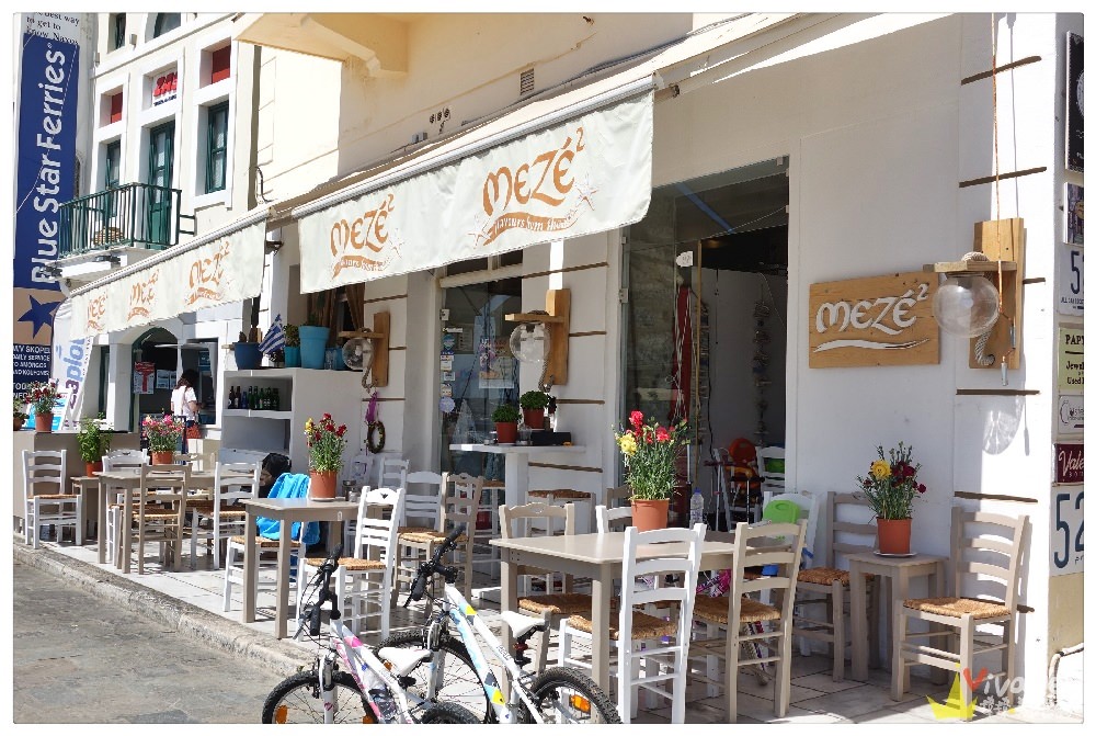 希臘納克索斯美食｜『MEZE MEZE』Naxos份量超多的海鮮餐廳~推薦高CP值的淡菜海鮮盤!