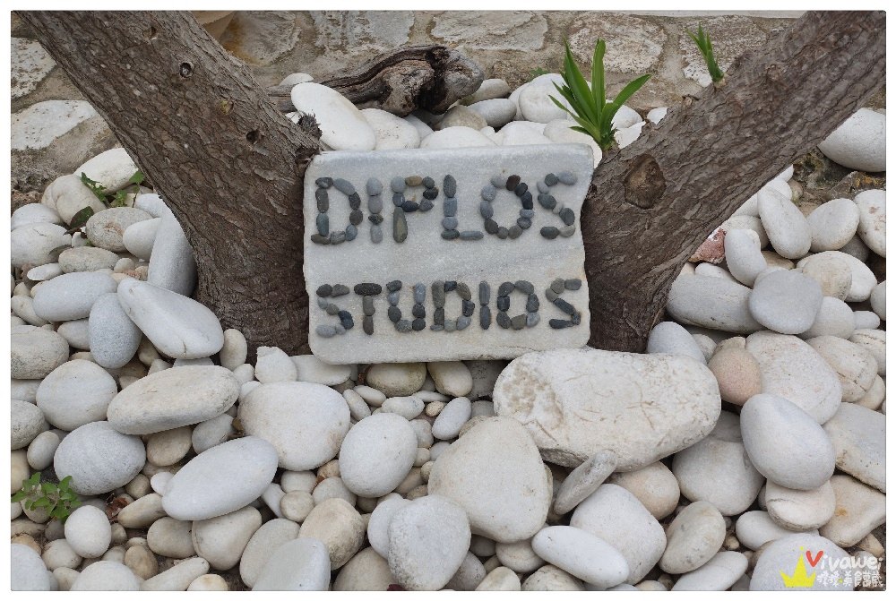 希臘帕羅斯島住宿｜『Diplos Studios-迪普羅斯一室公寓酒店』PAROS海岸旁的安靜獨棟民宿(含免費港口接送)