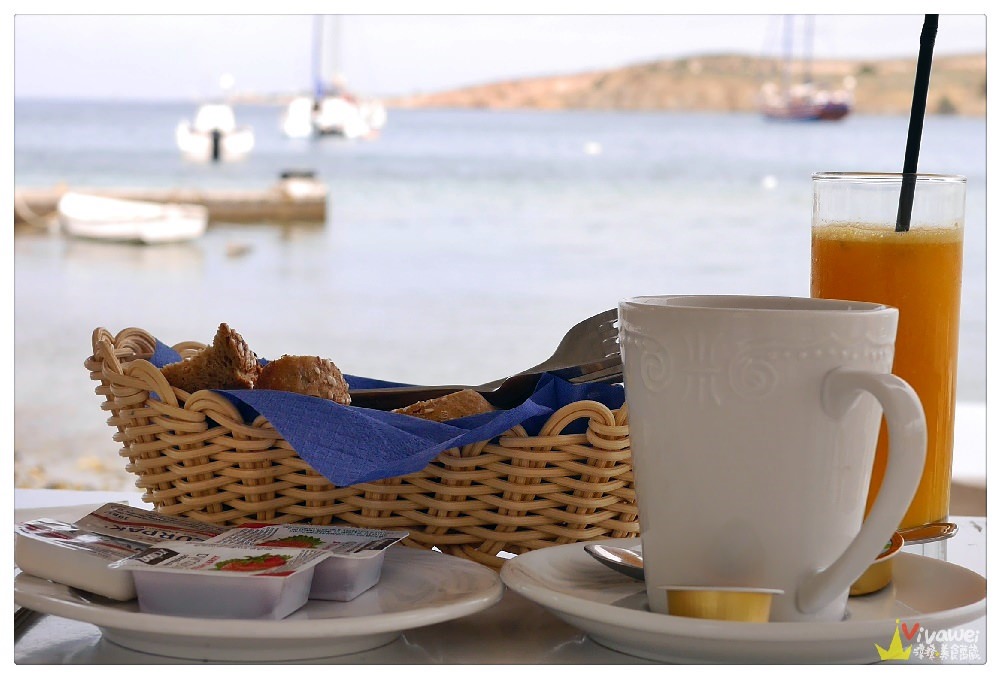 希臘帕羅斯島｜『Akrogiali』PAROS超美的海景餐廳~但是餐點非常普通!