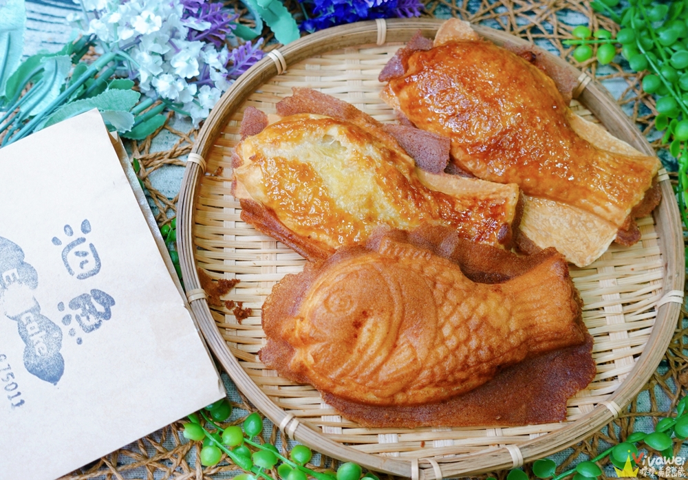 苗栗頭份美食｜『泗魚雞蛋糕』好吃的銅板美食甜點~推薦焦糖可頌鯛魚燒!