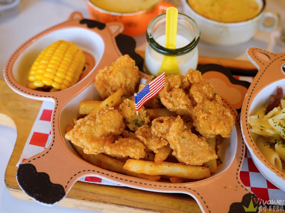 新北三芝美食｜『牛仔莊園』親子餐廳推薦！必吃牧馬人莊園牛排！草原白馬+美式鄉村風超好拍！