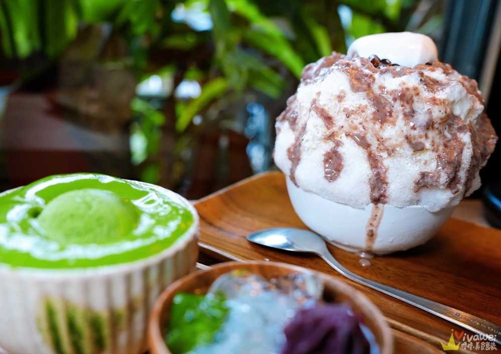 宜蘭市美食｜『小亀有』好吃的濃抹茶薏仁甜湯配上紅豆奶露牛奶冰！