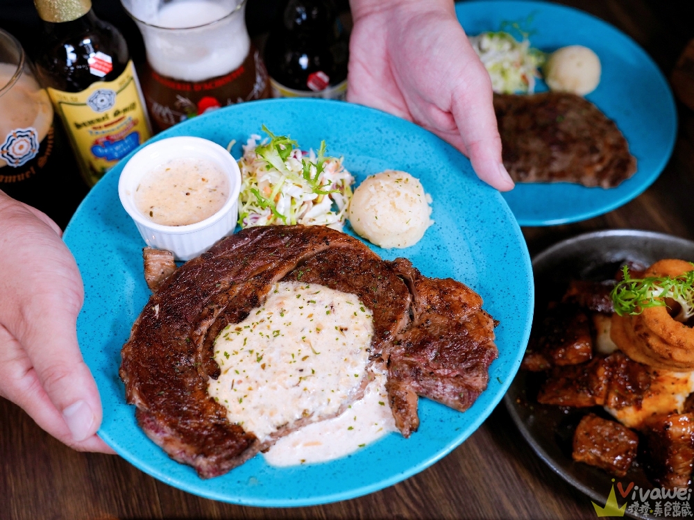 台北大安美食｜『ABV Bar & Kitchen美式餐酒館-台北敦化店 』台北牛排挑哪間好? 美式烤肉×原木燻牛排佐300多款精釀啤酒！