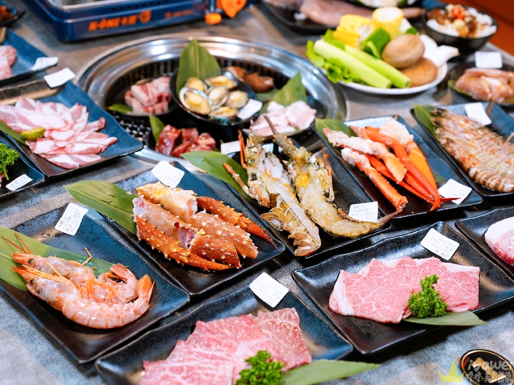 台北大安美食｜『三柒燒肉專門店-大安敦化店』新開幕！東區燒肉&火鍋吃到飽628元起！另有高檔的日本A5和牛&波士頓龍蝦&松葉蟹腳&鱈場蟹腳&澎湖活凍明蝦吃到飽套餐！