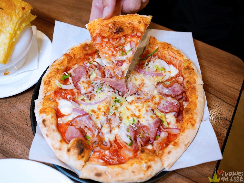 桃園中壢美食｜『Mint Pasta 中原店』高CP值的義大利麵&焗烤&手工窯烤披薩～還有貼心供應素食餐點！