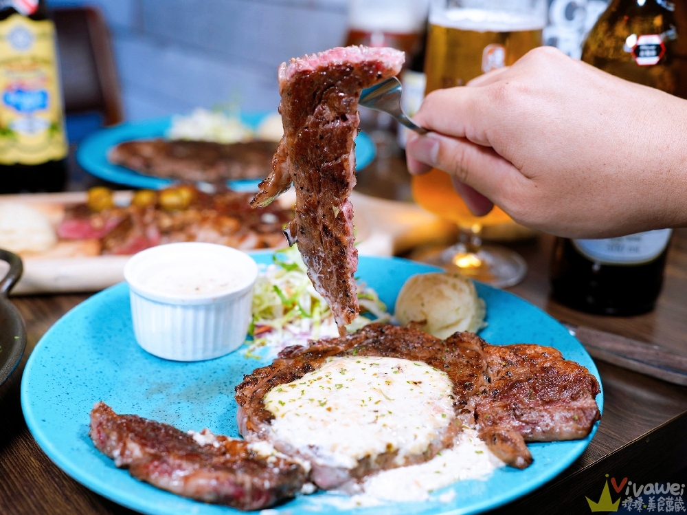 台北大安美食｜『ABV Bar & Kitchen美式餐酒館-台北敦化店 』台北牛排挑哪間好? 美式烤肉×原木燻牛排佐300多款精釀啤酒！