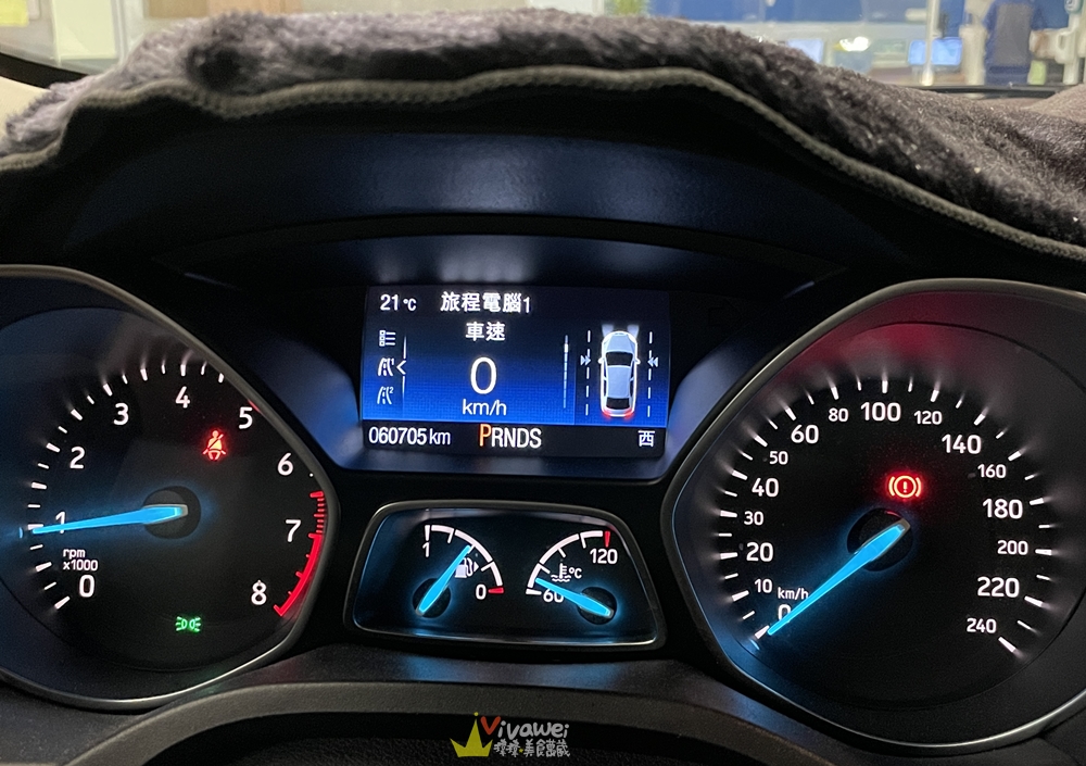『Ford Kuga EcoBoost182 CP360型』6萬公里原廠保養工單&價格(福祐汽車中園廠)