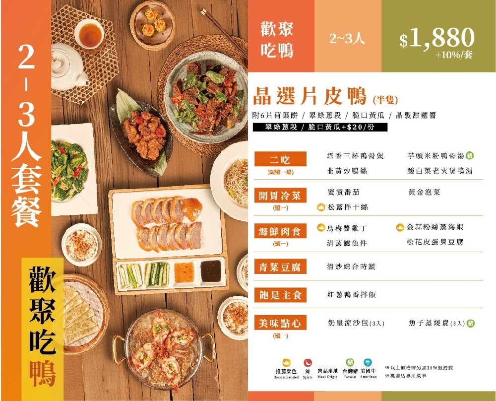 桃園市美食｜『晶粵軒烤鴨餐廳-桃園店』精緻的烤鴨三吃推薦！好吃的晶選片皮鴨～必點塔香三杯鴨骨煲+芋頭米粉鴨骨湯！
