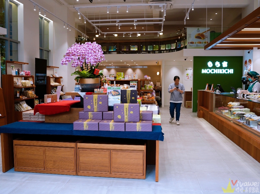 台北內湖美食｜『Mochikichi もち吉 台灣本店』日本仙貝米菓伴手禮專賣店！現場還有糰子&銅鑼燒等日式甜點！