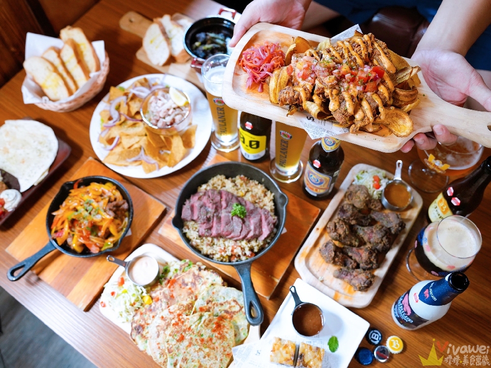 新竹竹北美食｜『ABV加勒比海餐酒館-竹北旗艦店』多國特色異國料理&早午餐&超過300種世界精釀啤酒！小酌小聚首選！