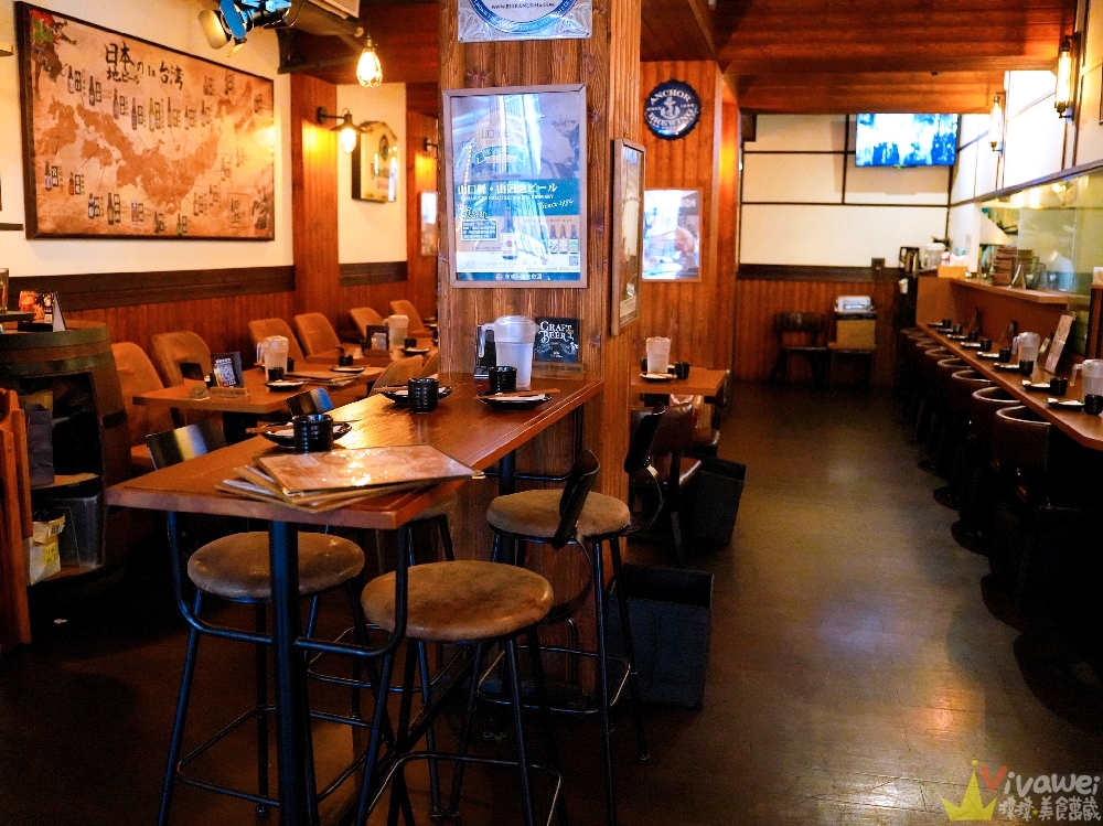 台北中山美食｜『ABV日式居酒館-台北中山店』最具話題性的稻草燒盛合！還有大阪燒,廣島燒,串燒等日式美食~搭配300多款精釀啤酒~小酌小聚的深夜美食首選！
