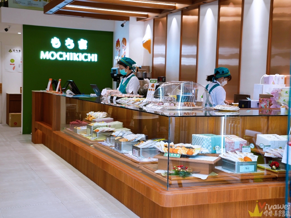 台北內湖美食｜『Mochikichi もち吉 台灣本店』日本仙貝米菓伴手禮專賣店！現場還有糰子&銅鑼燒等日式甜點！