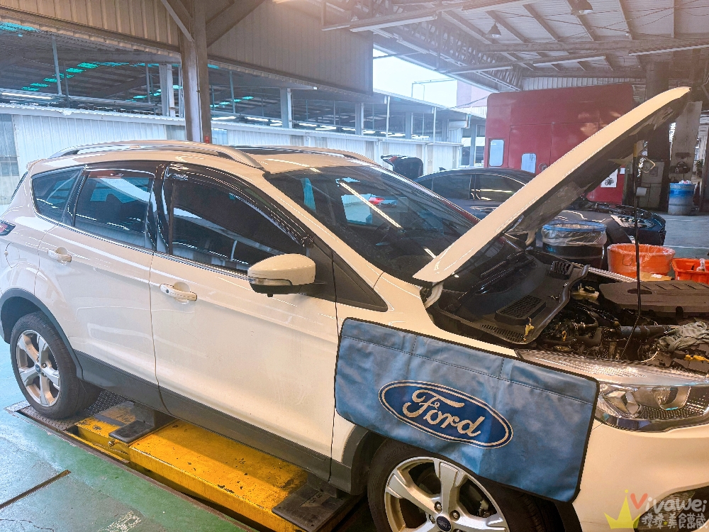 『Ford Kuga EcoBoost182 CP360型』12萬公里原廠保養工單&價格(福祐汽車中園廠)