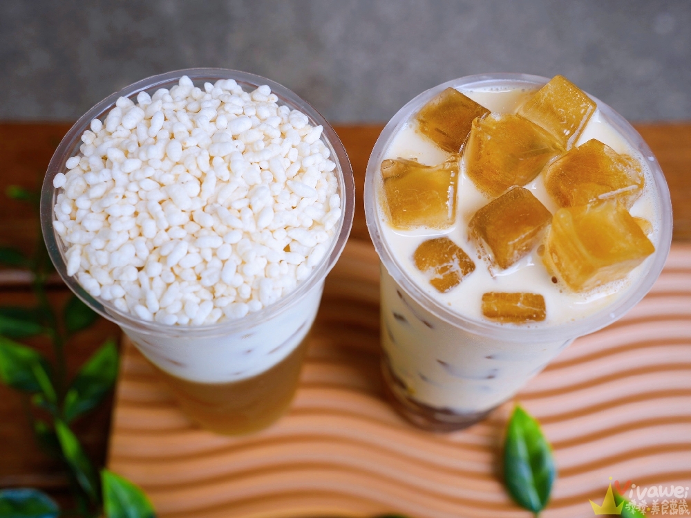 苗栗頭份美食｜『穩飲茶府-頭份尚順府』尚順商圈新開幕！原茶冰磚手搖飲推薦～必喝爆米香蕎麥拿鐵,焙香蕎麥茶,烤茶凍奶,桑椹烏龍！