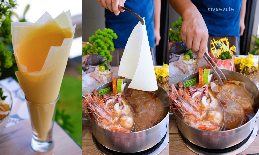 桃園中壢美食｜『鍋強強極緻火鍋』新升級桌邊蔬菜免費續&氣泡飲料暢飲&指定套餐+100元肉肉吃到飽！附設免費停車場~親子友善餐廳~回訪多次的質感火鍋店！