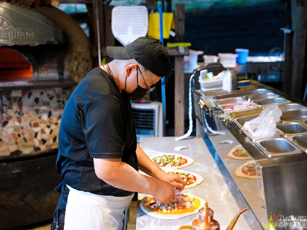 宜蘭礁溪美食｜『空ㄟ農場』宜蘭最美夜景餐廳～適合約會聚餐和放空～必吃手工窯烤PIZZA&焗烤千層麵！