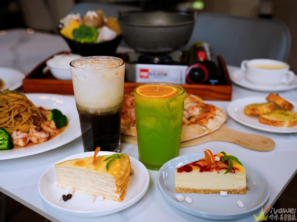 苗栗獅潭美食｜『光之彩庭園餐廳』附設免費停車位！親子友善&輪椅友善&寵物友善的舒適用餐空間～有義大利麵,火鍋,披薩,甜點下午茶!