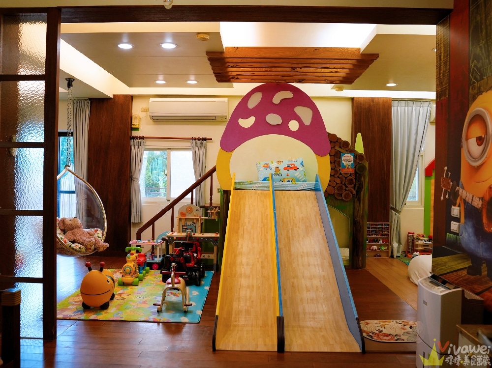 宜蘭冬山住宿|『松之墅溜滑梯親子民宿』小孩天堂~溜滑梯房型+電動車+沙池+球池+迎賓下午茶+超澎湃早餐一次滿足! 宜蘭冬山住宿|『松之墅溜滑梯親子民宿』小孩天堂~溜滑梯房型+電動車+沙池+球池+迎賓下午茶+超澎湃早餐一次滿足!
