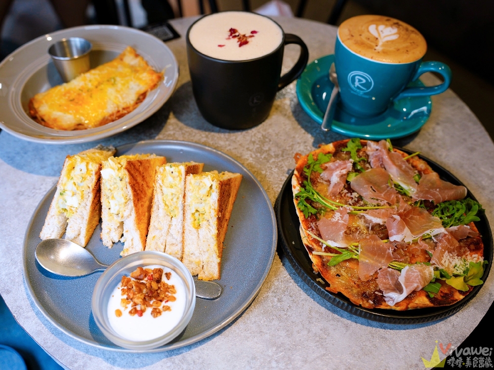 台北中山美食｜『CafféRue Dazhi 路口加啡 大直店』大直高CP值輕食早午餐！平價的現做餐點及飲品！