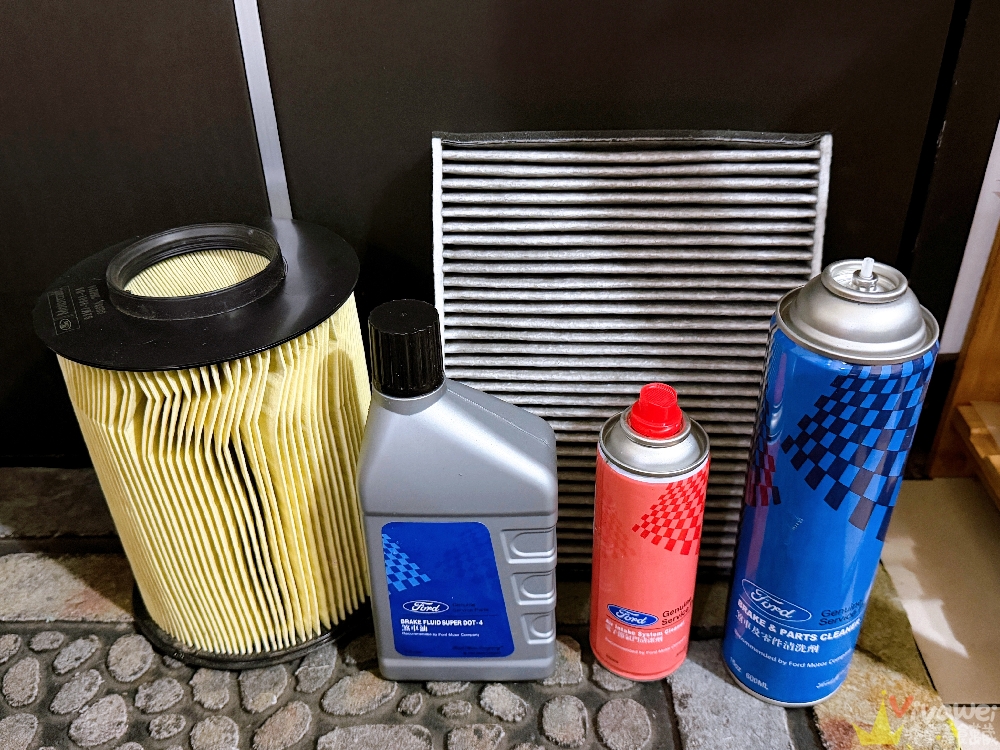 『Ford Kuga EcoBoost182 CP360型』12萬公里原廠保養工單&價格(福祐汽車中園廠)