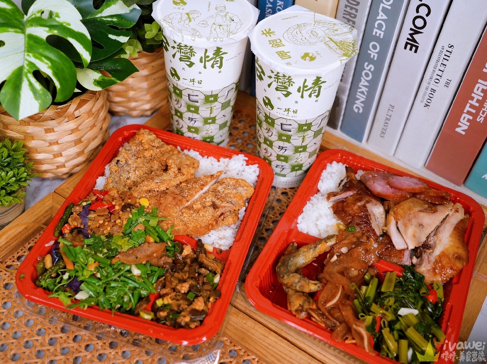 桃園中壢美食｜『一品香飲食店』中原超強排隊便當店！均一價100元！配菜超有誠意~必吃炸雞排便當加辣！