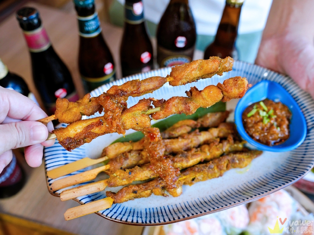 台北大安美食｜『 ABV南洋餐酒館-台北國館店』國父紀念館站南洋風特色美食！上百款精釀啤酒搭配超完美！