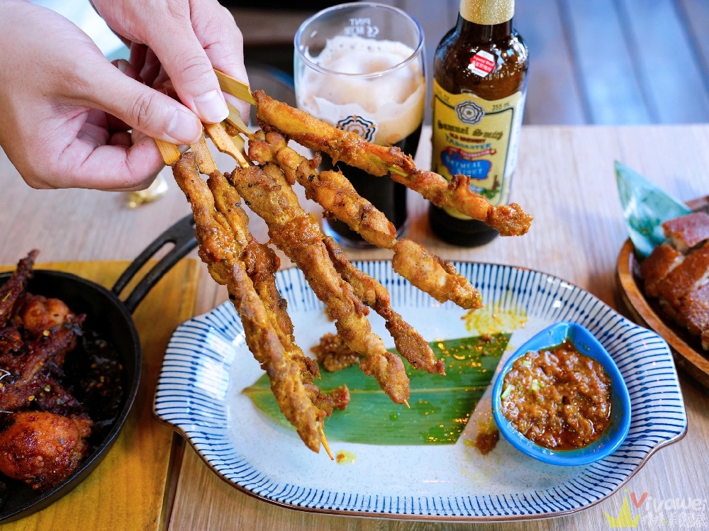 台北大安美食｜『 ABV南洋餐酒館-台北國館店』國父紀念館站南洋風特色美食！上百款精釀啤酒搭配超完美！